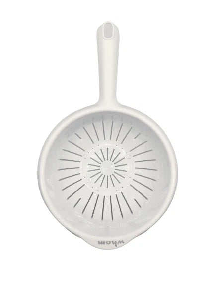 Plastic Colander Vegetable Strainer | Food Drainer & Salad Sieve Kitchen Utensil