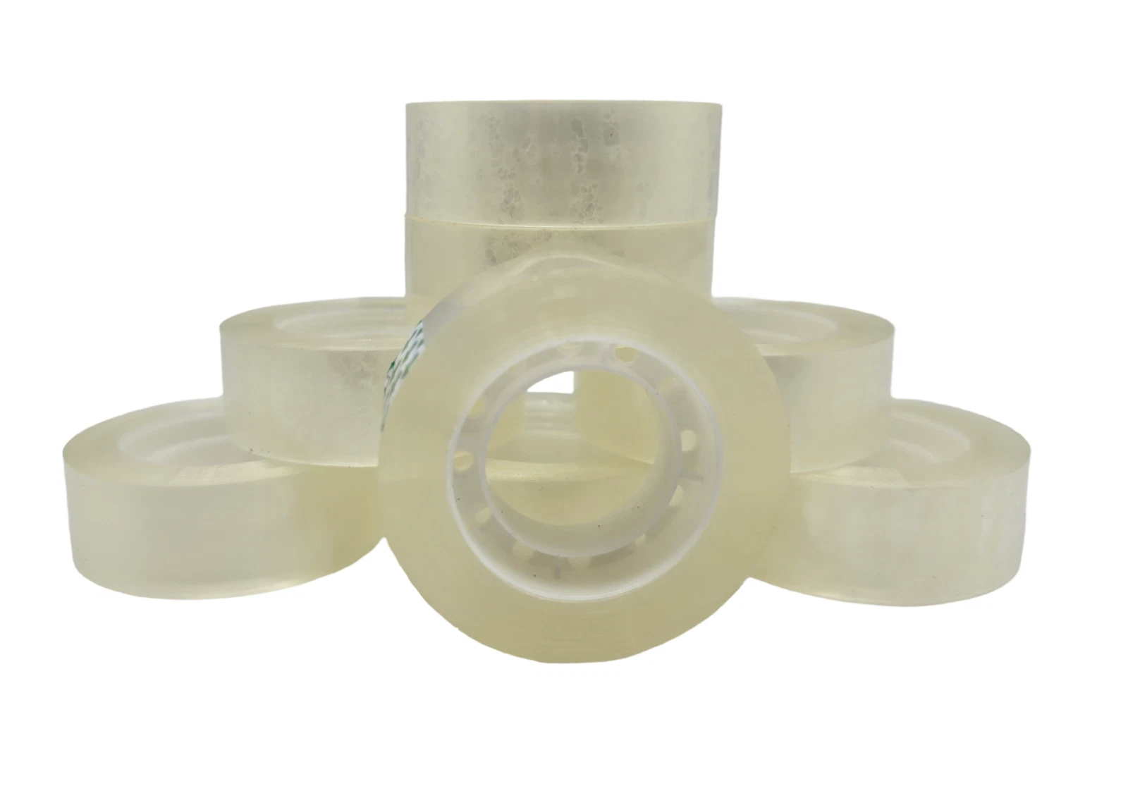 8 x Clear Cellotape Rolls 18mm x 30m | Strong Packing Tape for Office, Shipping & Home Use
