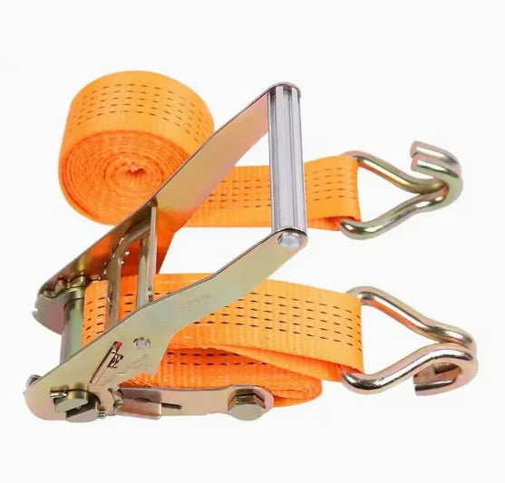 Heavy Duty Ratchet Tie Down Straps 50mm x 10m | 3000kg Lashing Cargo & Luggage Securing Straps