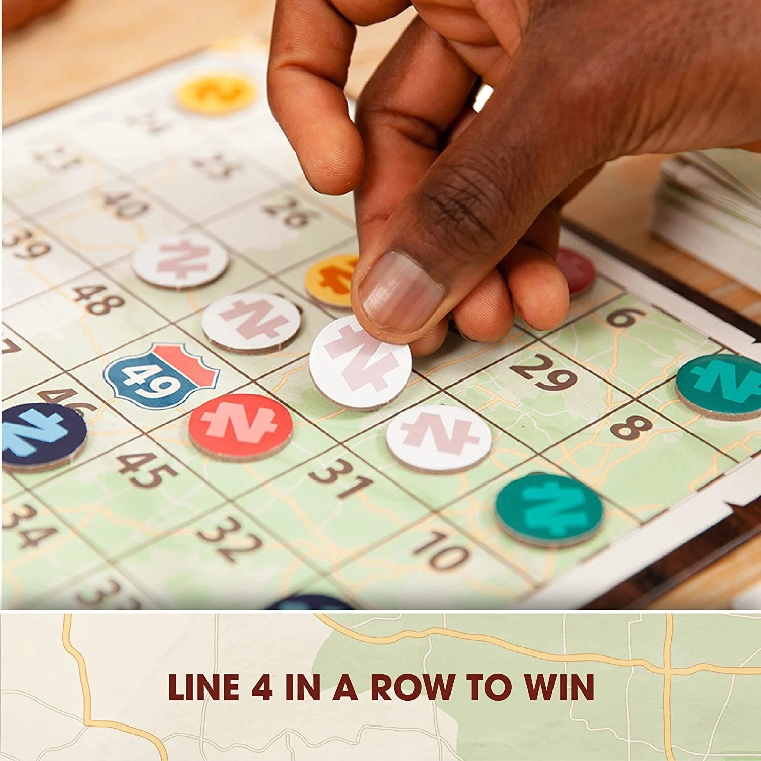 Zillionaires Road Trip USA Family Board Game | Fun Strategy & Party Game for Adults & Family