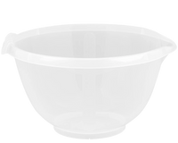 7L Plastic Cuisine Mixing Bowl Measuring Baking Salad Serving Cooking Kitchen UK