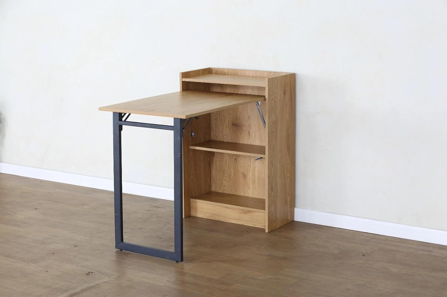 Folding Desk Foldable Computer Table Workstation Study Writing Home Office 102x59x85 cm