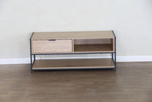 Load image into Gallery viewer, Coffee Table with Drawer Storage 2 Tier Industrial Style Living Room Furniture 100x50x40 cm
