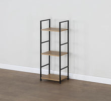 Load image into Gallery viewer, 3 Tier Ladder Shelf Bookcase Living Room Display Stand Shelving Unit Plant Rack 29x23.5x80 cm
