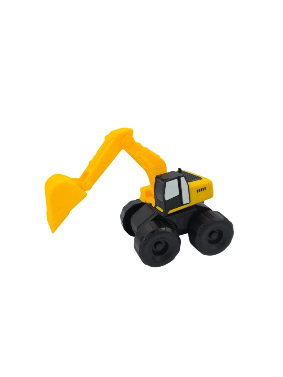 Set of 4 Construction Vehicles Toys | Excavator, Truck & Car Toy Set for Kids Boys 3+