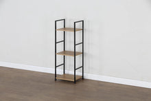 Load image into Gallery viewer, 3 Tier Ladder Shelf Bookcase Living Room Display Stand Shelving Unit Plant Rack 29x23.5x80 cm
