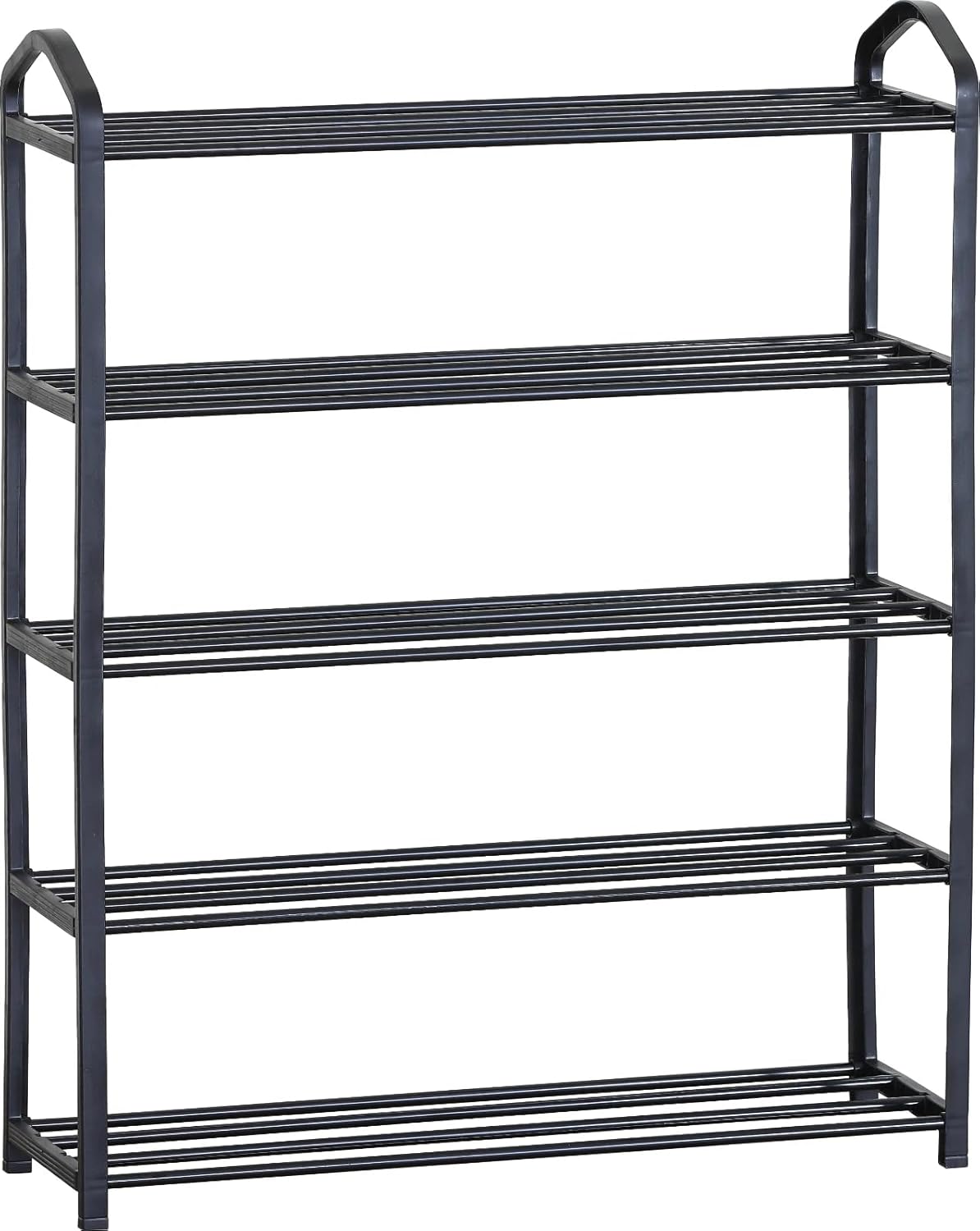 5 Tier Shoe Rack Shoe Storage Organiser Storage Rack Hallway 16-20 Pairs 62x20x79 cm