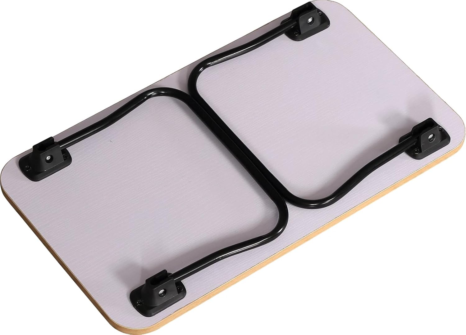 Foldable Laptop Bed Table Dinner Lap Tray Portable Breakfast Work Desk Stand 52.5x30x21.5 cm