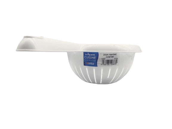 Plastic Colander Vegetable Strainer | Food Drainer & Salad Sieve Kitchen Utensil
