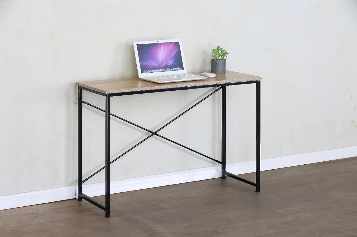 Computer Desk Table 100cm – PC & Laptop Workstation for Home Office, Study & Writing