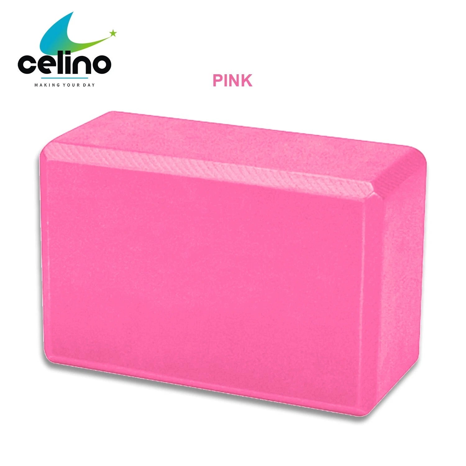 Yoga Block Lightweight EVA Foam High Density Non-Slip Brick Workout Fitness Gym