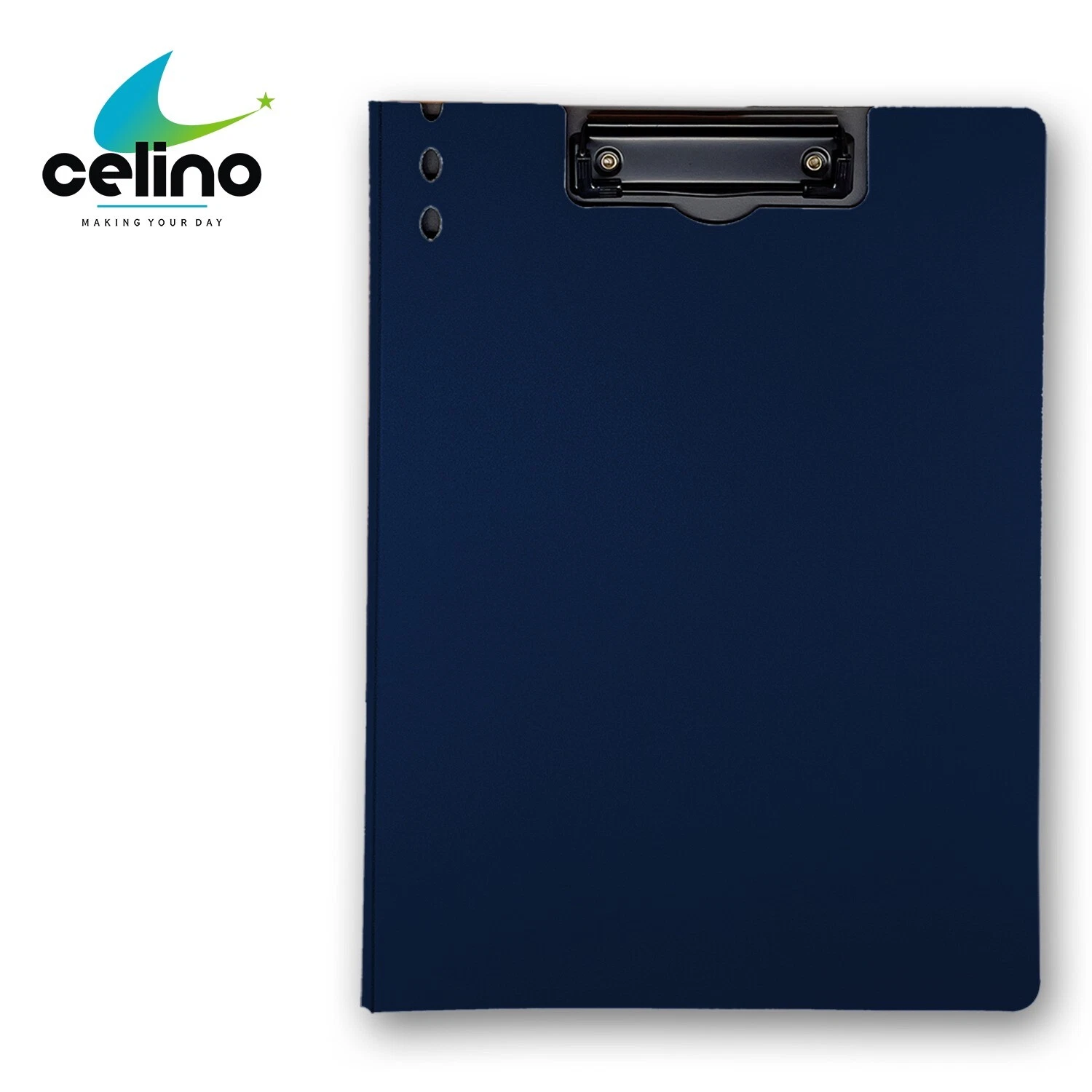 A4 Clipboard Fold Over Plastic School Office Writing Pad Document File Storage
