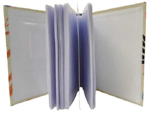 Slip-In Photo Album 6x4 Holds 100 Photos | Floral Design Family Memory Picture Album
