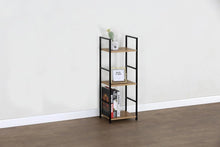 Load image into Gallery viewer, 3 Tier Ladder Shelf Bookcase Living Room Display Stand Shelving Unit Plant Rack 29x23.5x80 cm
