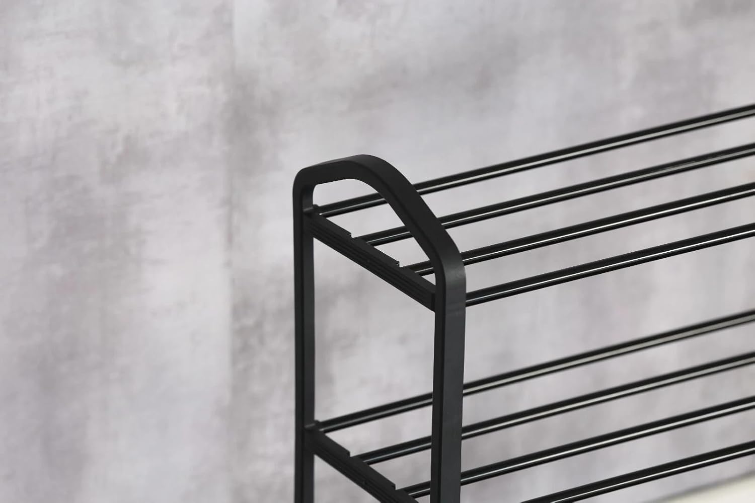 4 Tier Shoe Rack Shoe Storage Organiser Storage Rack Hallway 12-14 Pairs 62x20x62 cm