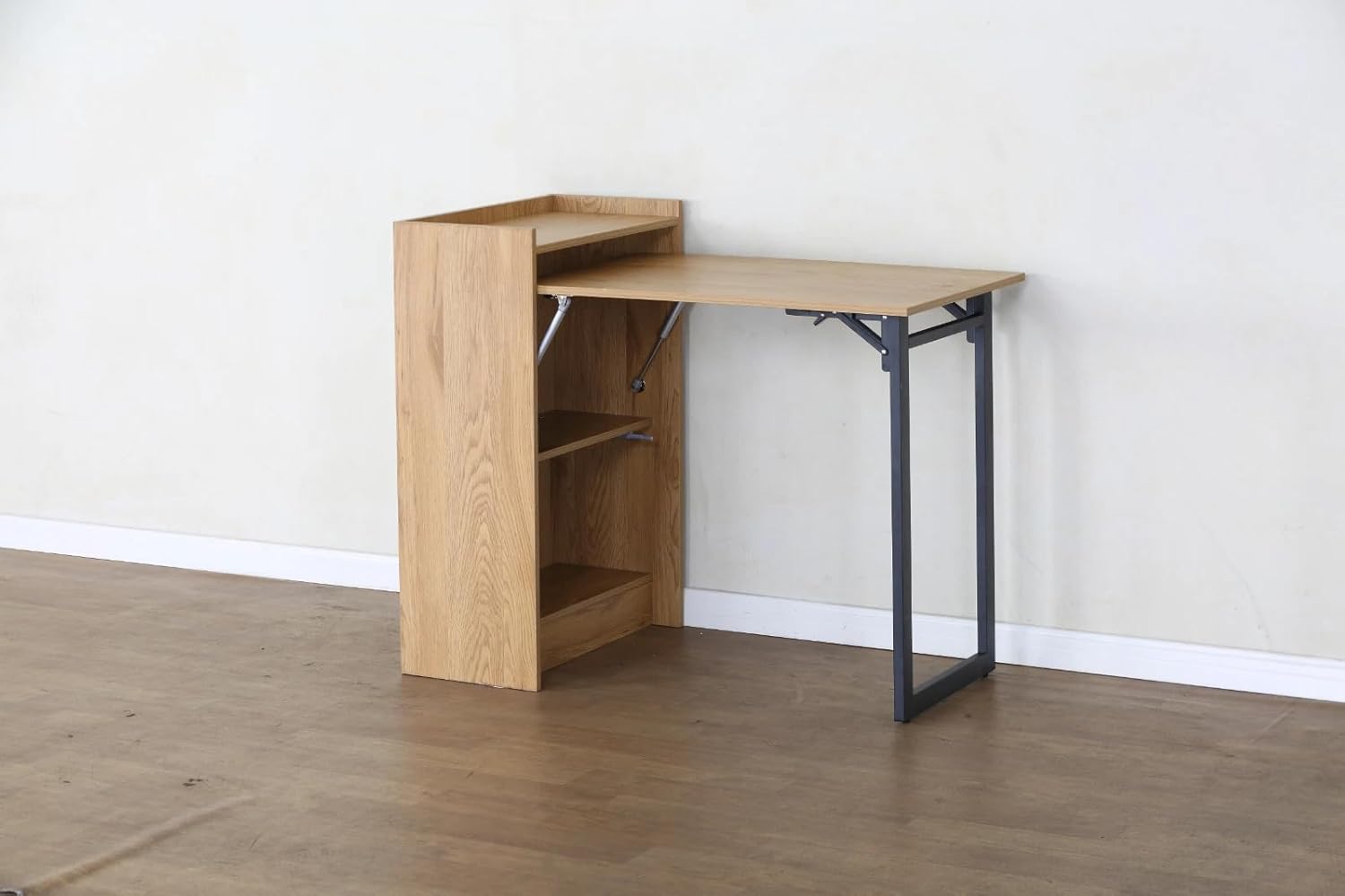 Folding Desk Foldable Computer Table Workstation Study Writing Home Office 102x59x85 cm