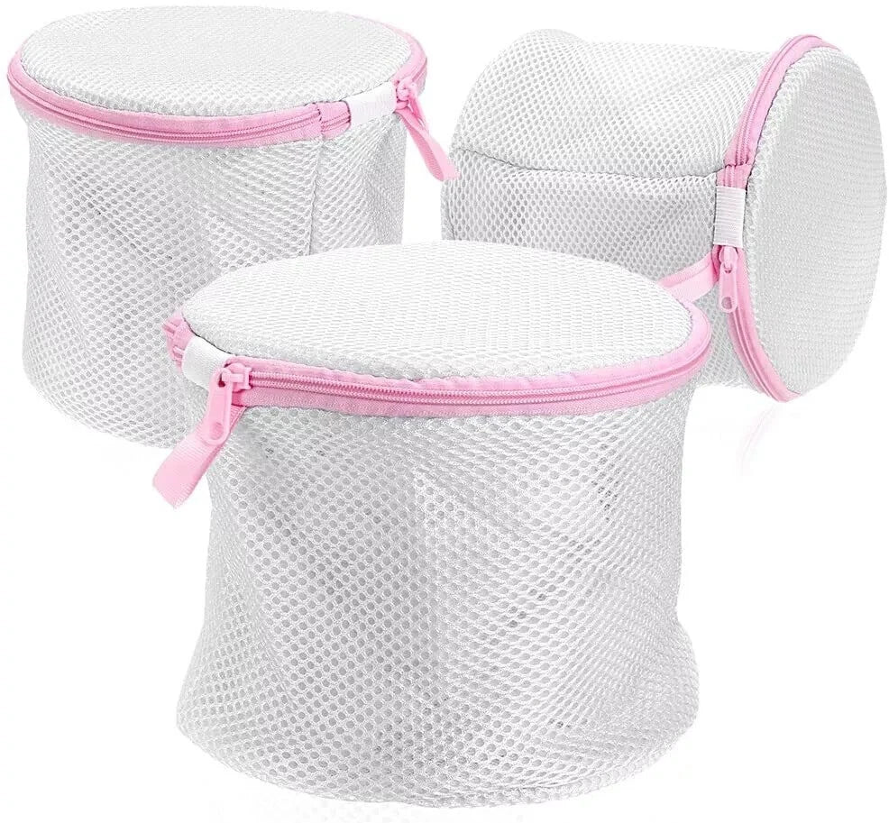 DLUX Professional Padded Bra Wash Bag | Protective Lingerie & Underwear Laundry Mesh Bag