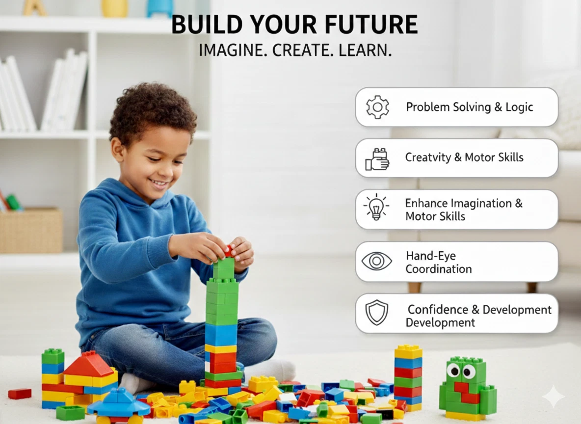 500 PCS BUILDING BLOCKS BRICKS TOY CHILDREN KIDS DIY CREATIVE EDUCATIONAL