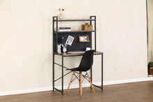 Load image into Gallery viewer, 3 Tier Study Table Office Desk With Storage Computer Home Gaming Bookshelf 84x50x148 cm
