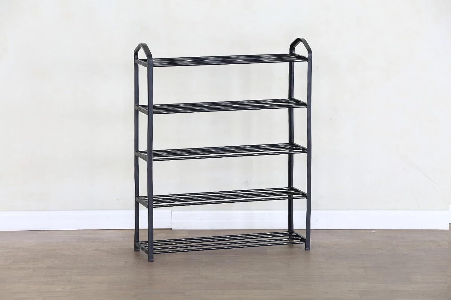 5 Tier Shoe Rack Shoe Storage Organiser Storage Rack Hallway 16-20 Pairs 62x20x79 cm
