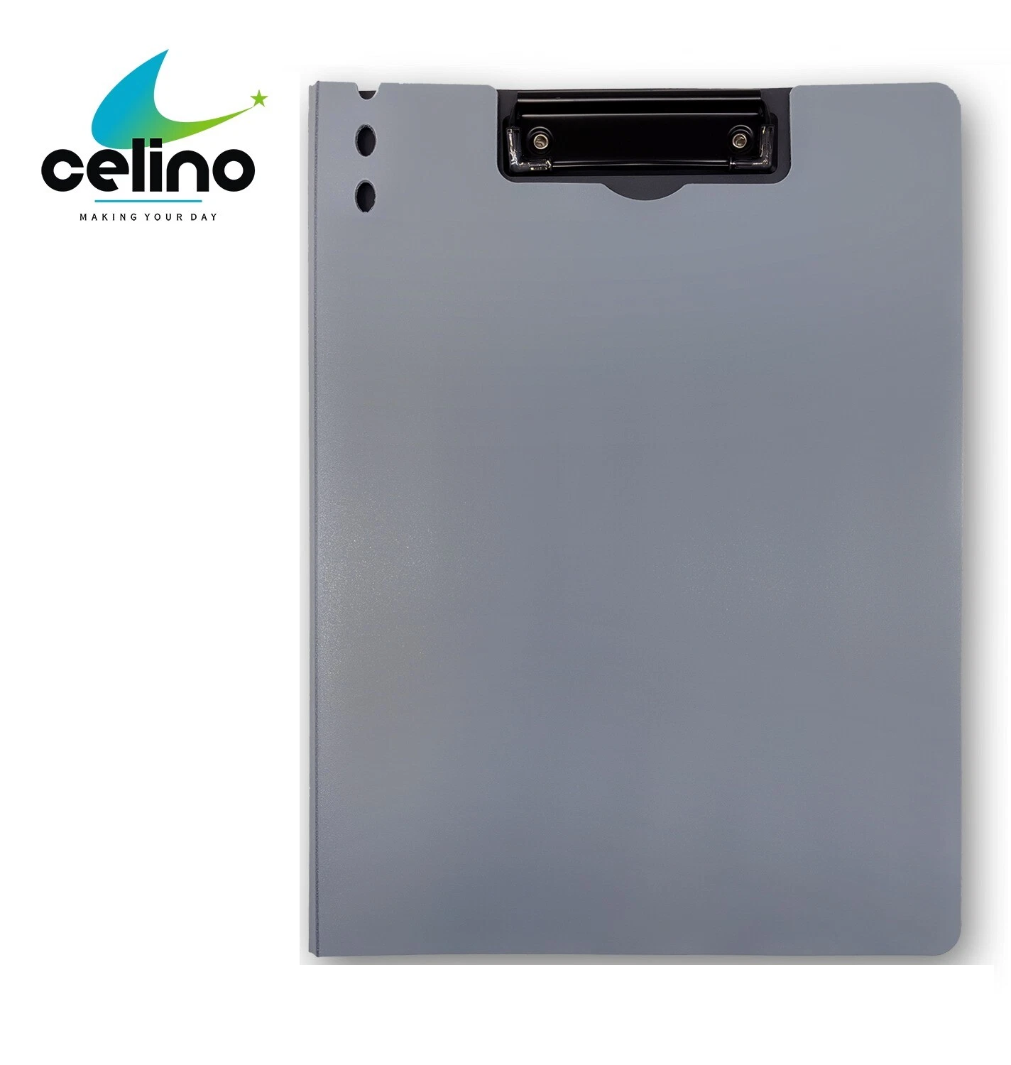 A4 Clipboard Fold Over Plastic School Office Writing Pad Document File Storage