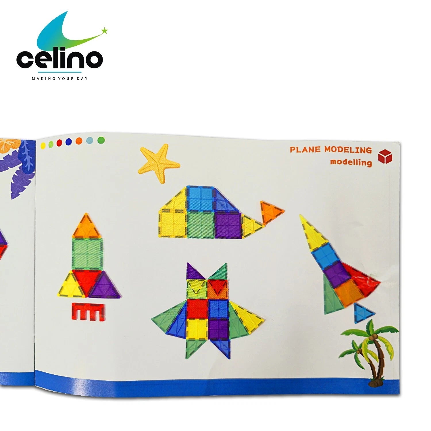 30 Pcs Magnetic Tiles Building Blocks Set | Educational STEM Construction Toys for Kids Learning & Play