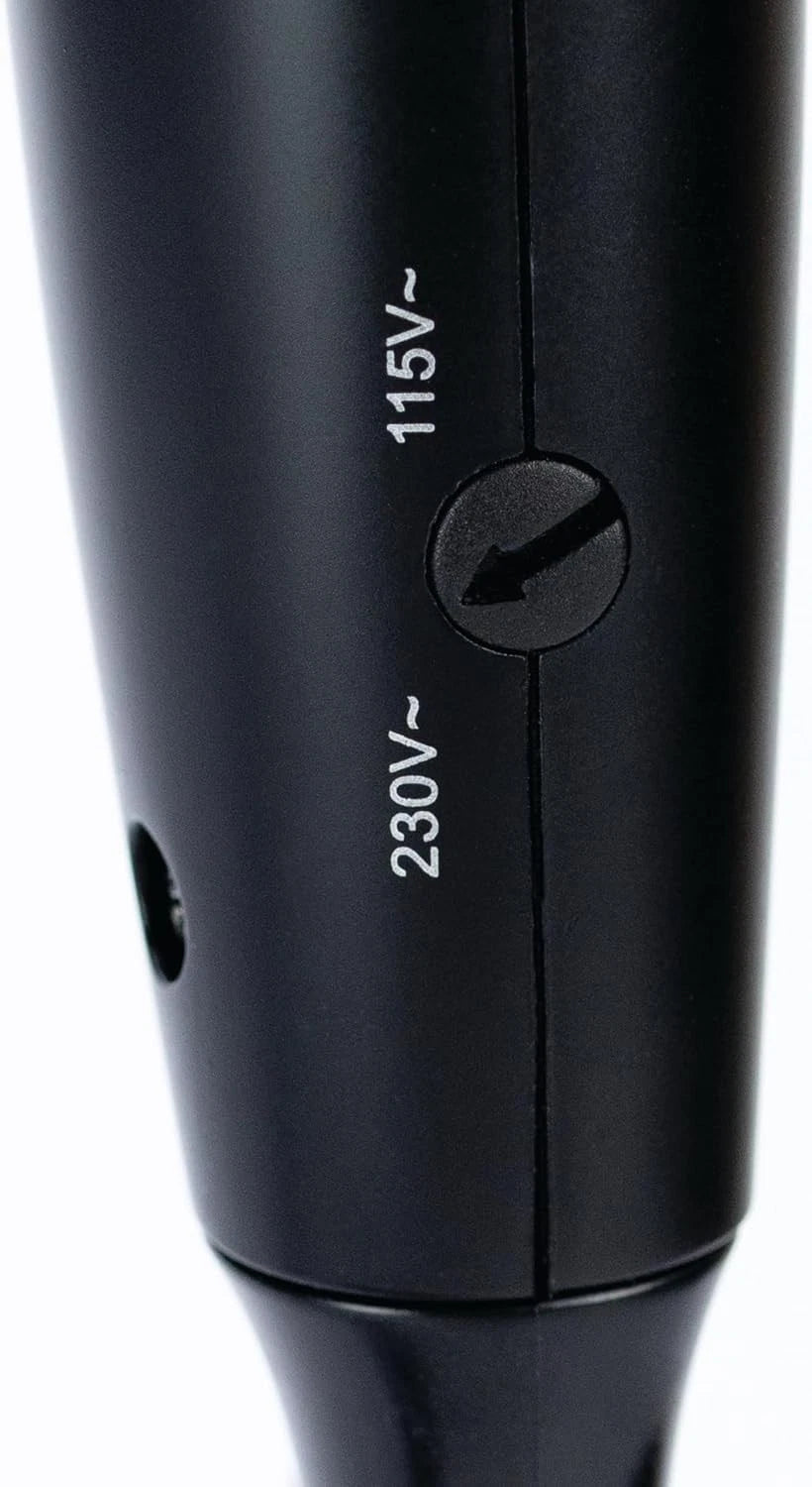 Travel Hair Dryer Foldable 1200W – Dual Voltage Portable Blow Dryer with 2 Speeds for Home & Travel Use
