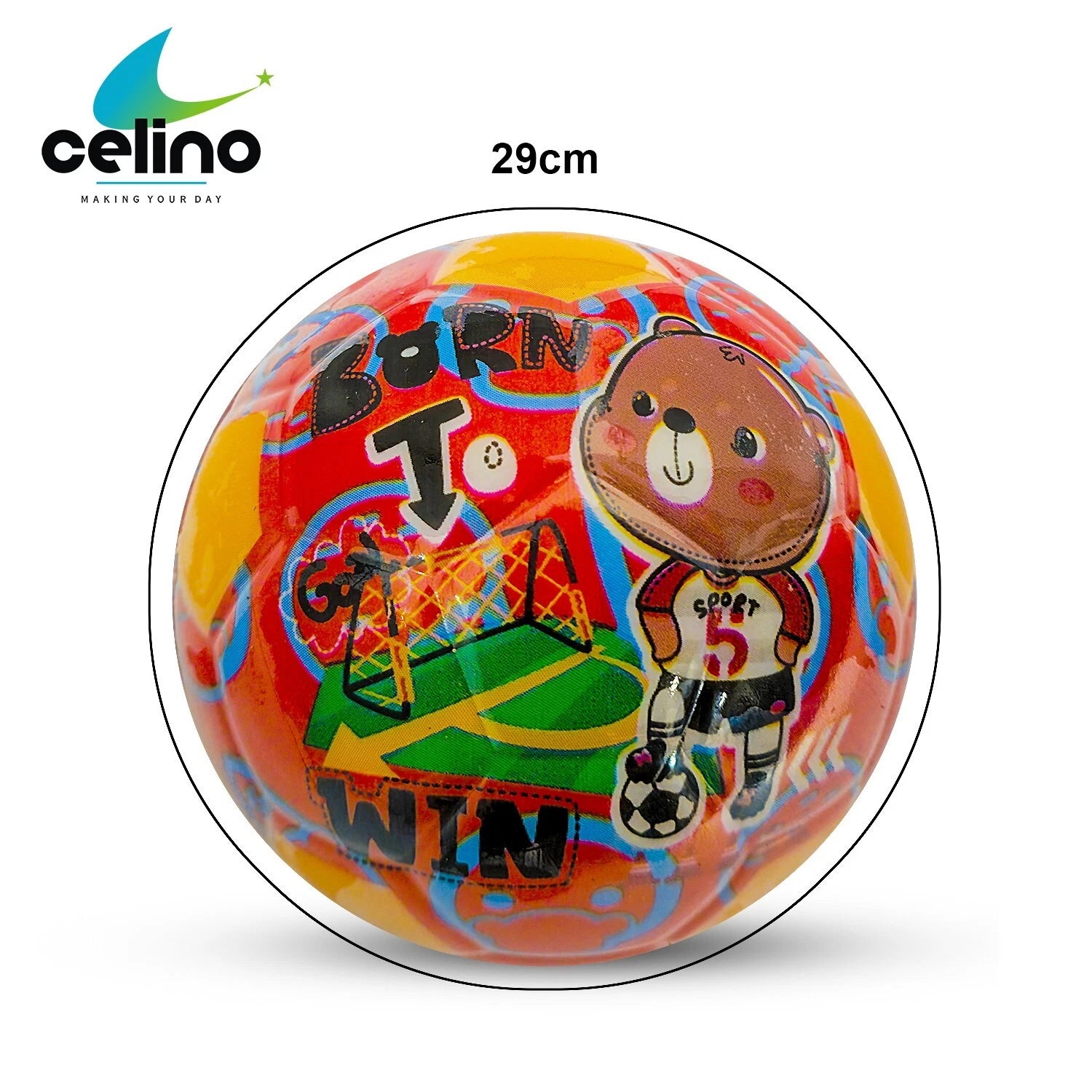 Mini Children Bouncy Football Soccer Soft Ball PU Boys Girls Toy Christmas Gift