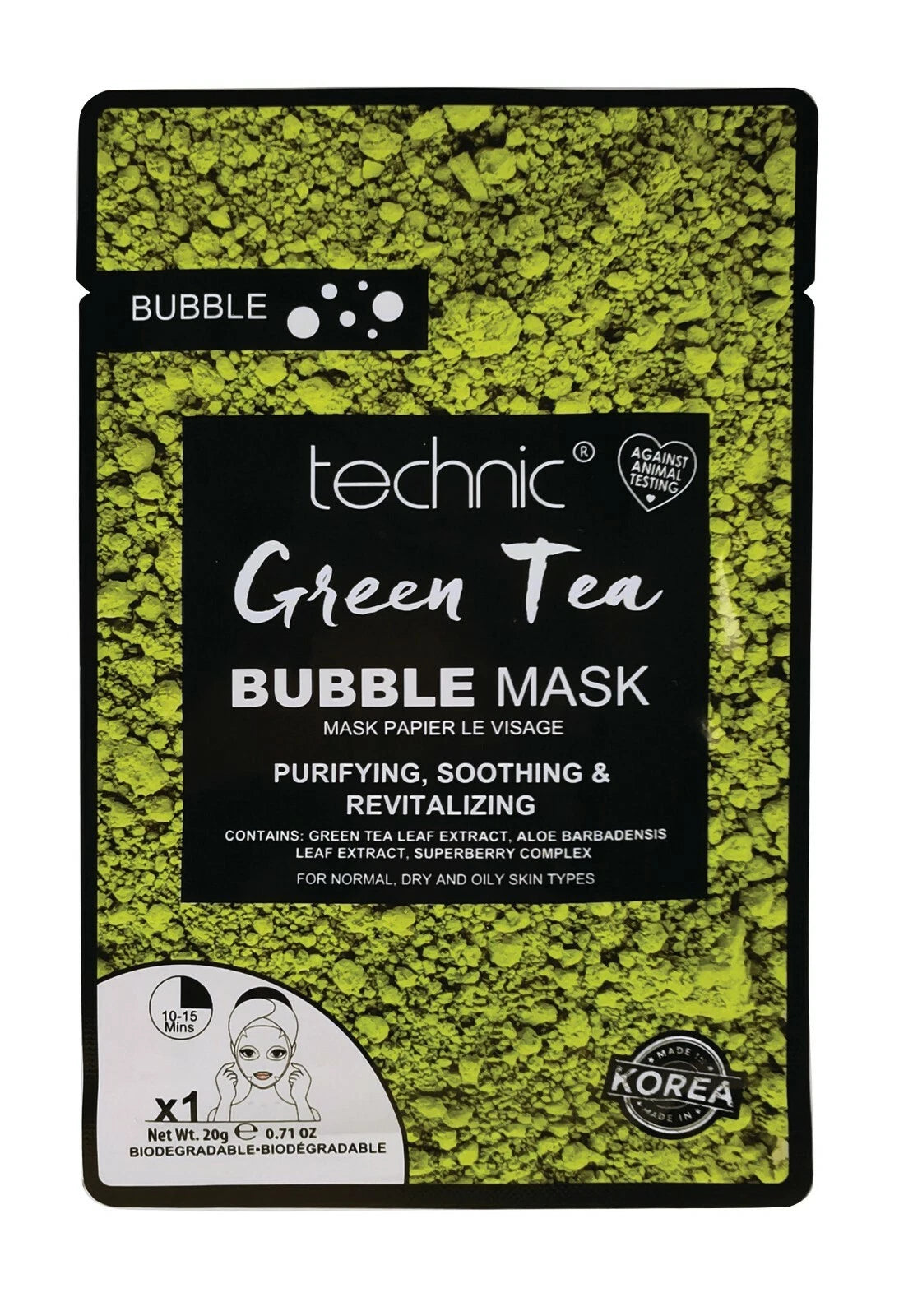 Korean Face Mask Sheet Hydrating Facial Moisturising Soothing Skin Care Pack