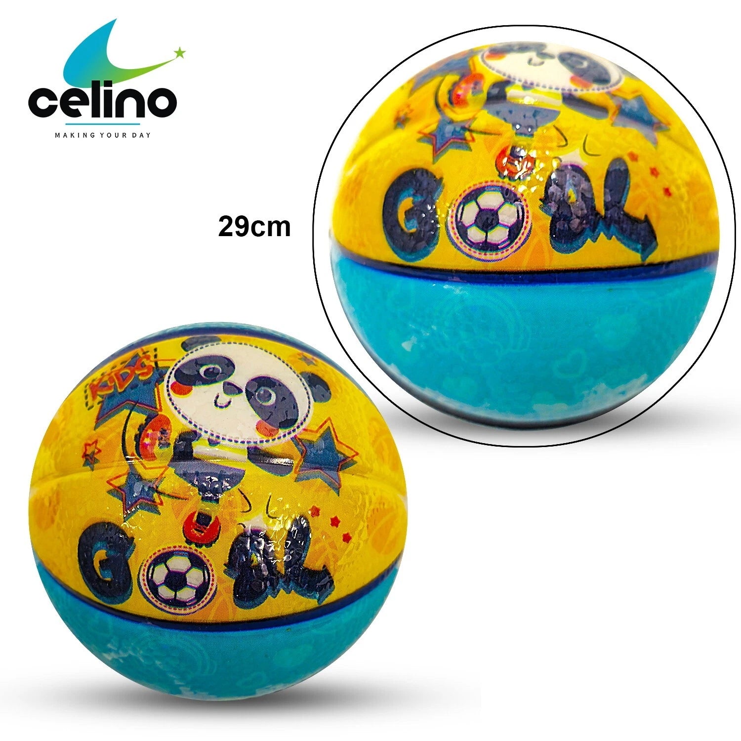 Mini Children Bouncy Football Soccer Soft Ball PU Boys Girls Toy Christmas Gift