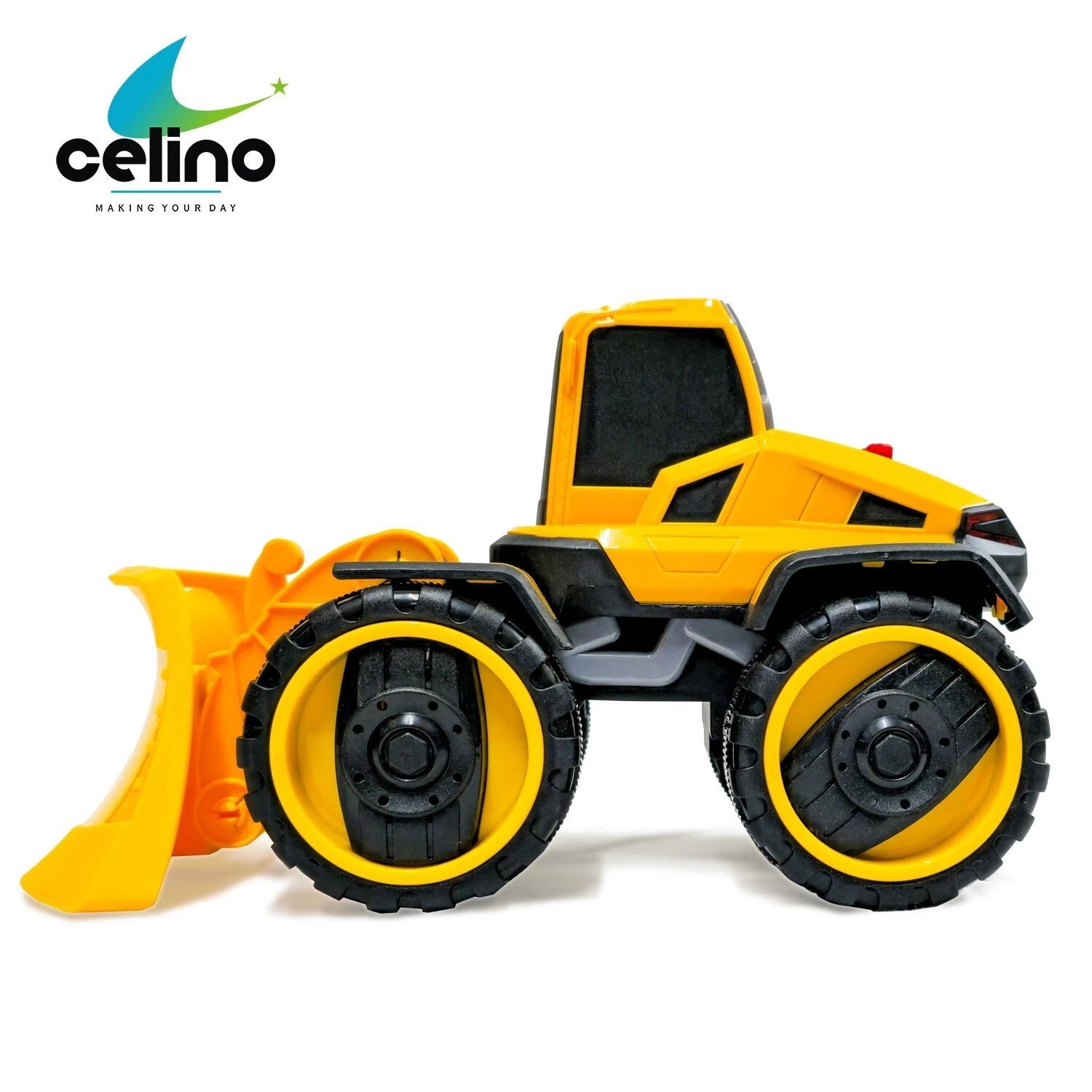 Construction Vehicle Toy Truck Lights & Sound Front Loader Kids Birthday Gift