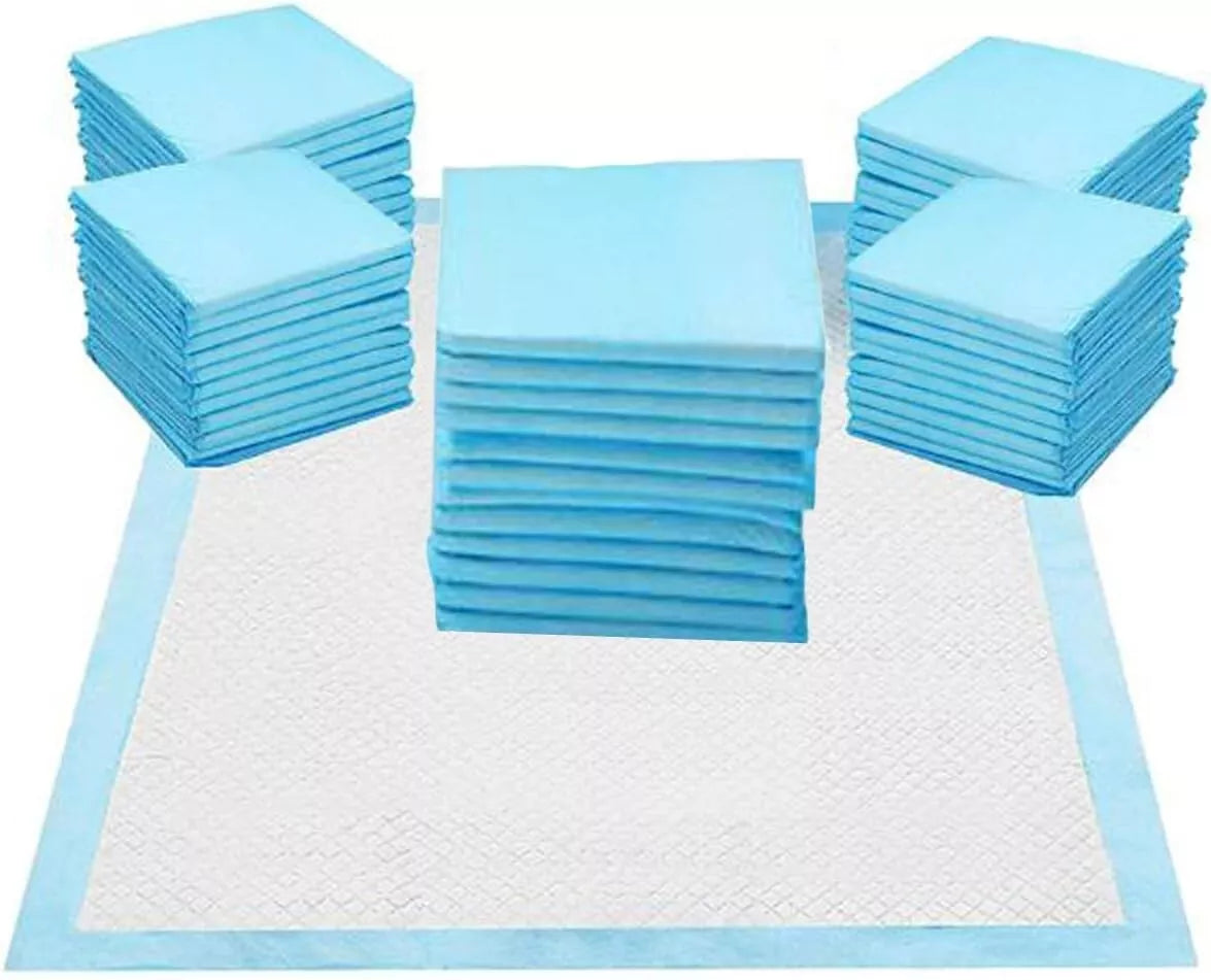 50 Pack Puppy Training Pads – Heavy Duty Super Absorbent Fast Drying Dog Toilet & Pee Pads