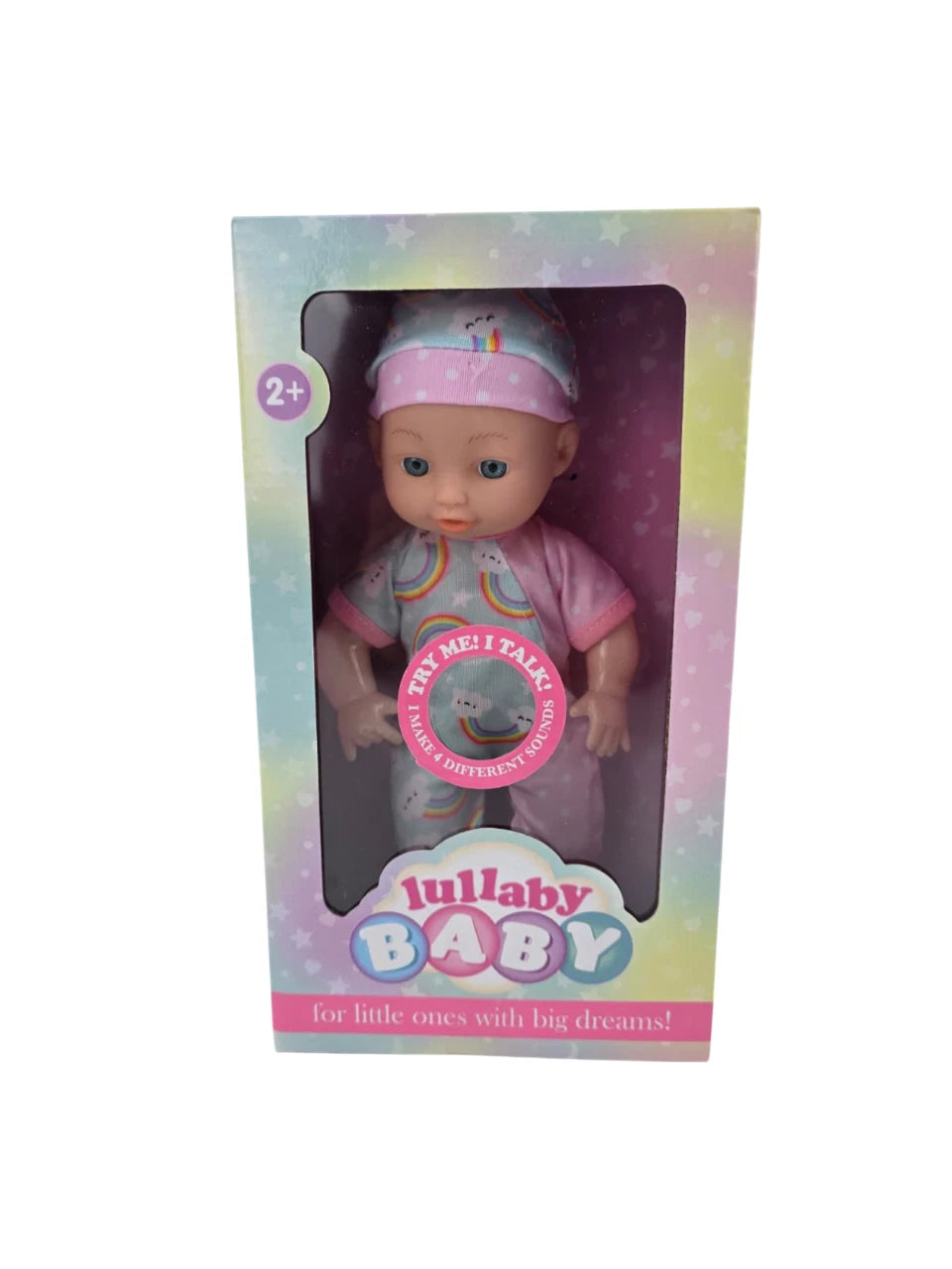 10" Baby Doll Toy With Sounds Cute Clothes Outfit Girls Boys Gift 26cm Ages 2+
