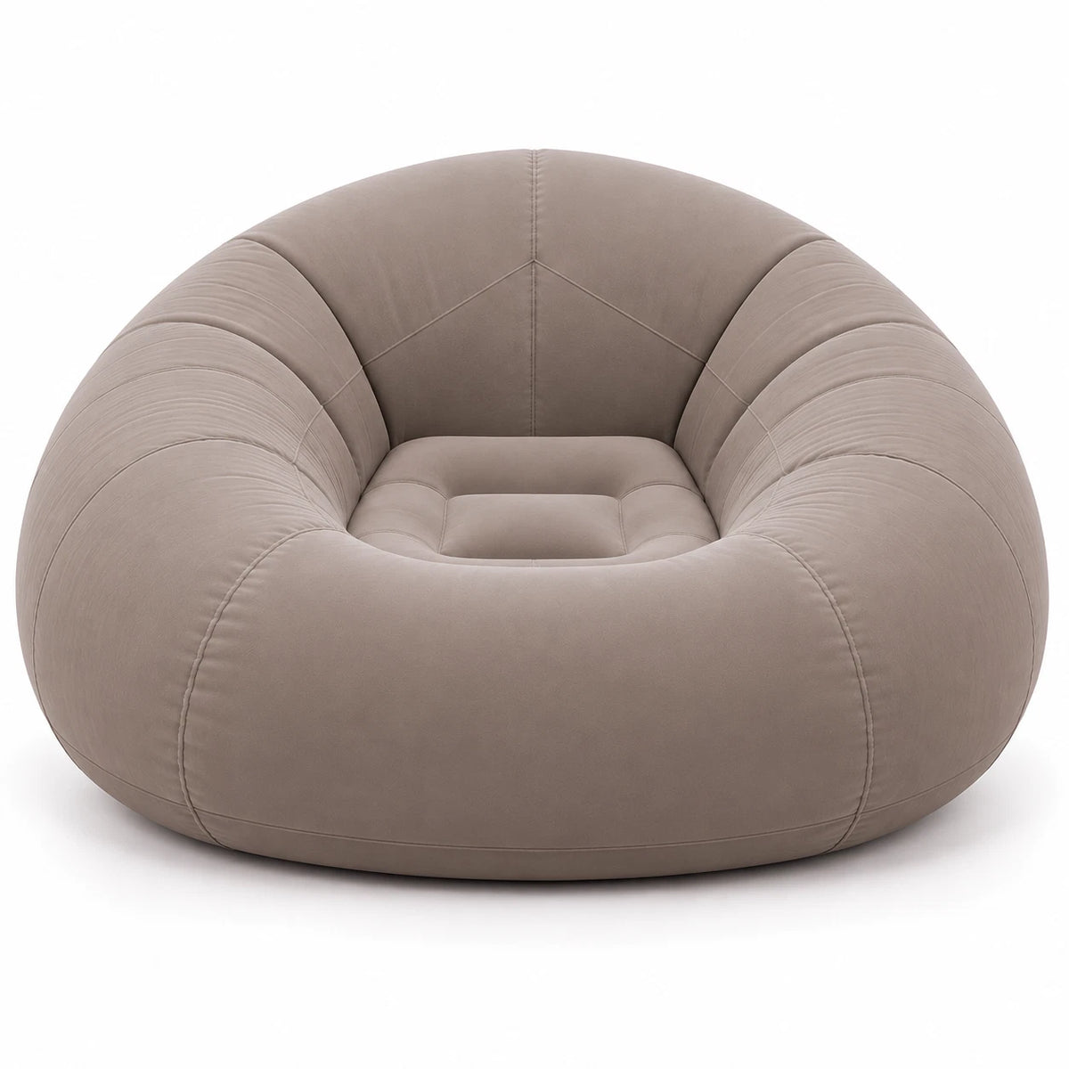 Inflatable Sofa Single Seater Bean Bag For Camping Indoor Blow up Chair Lounger