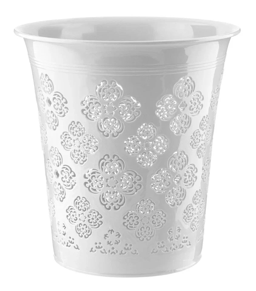 8L Waste Paper Bin Office Bedroom Bathroom Home Floral Rubbish Kitchen Dustbin