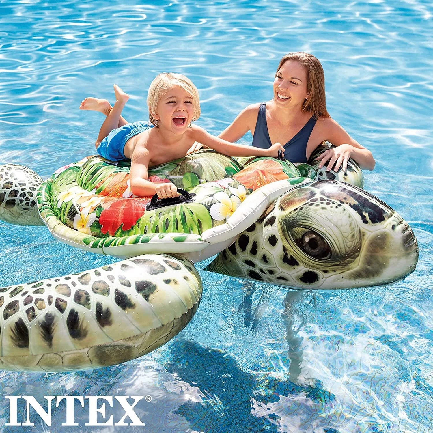Inflatable Pool Floats Ride On Kids Adults Swim Rings Toys Beach Ball Summer Fun