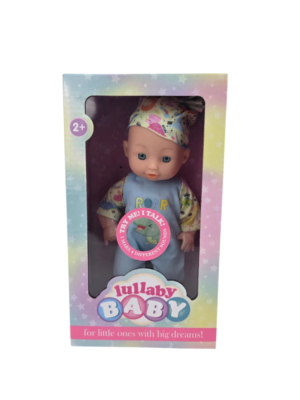 10" Baby Doll Toy With Sounds Cute Clothes Outfit Girls Boys Gift 26cm Ages 2+