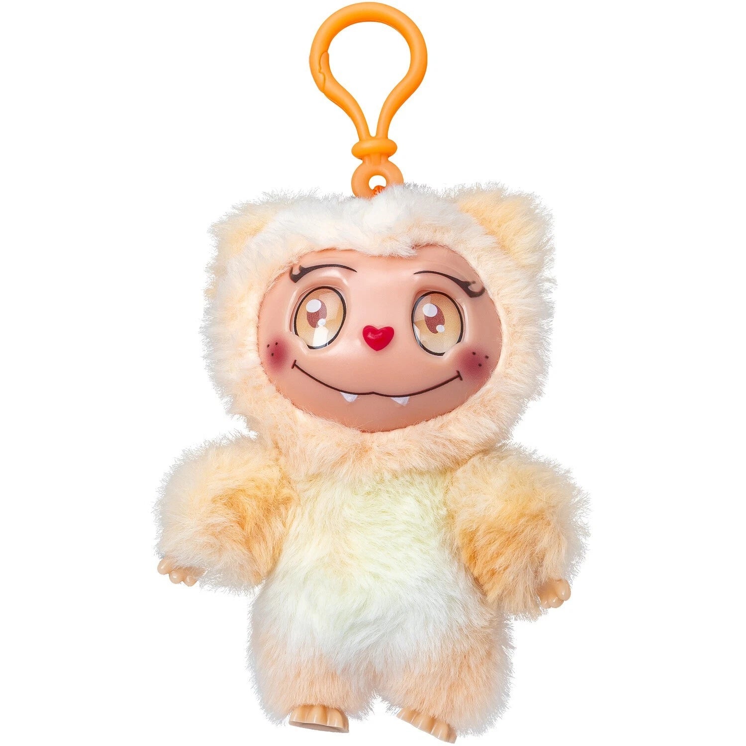 15cm Soft Cute Plush Doll Keychain Backpack Bag Charm Colourful doll Kids Adults
