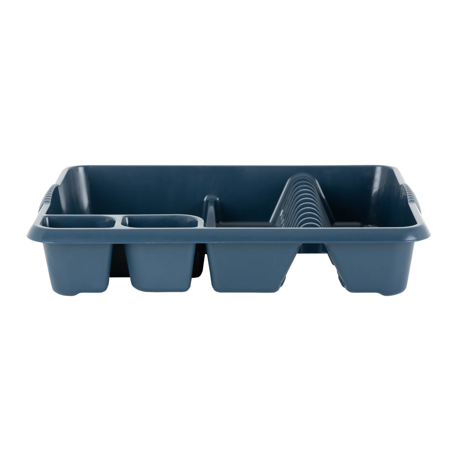Large Plastic Kitchen Plate Dish Drainer Rack Draining Board Cutlery Holder UK