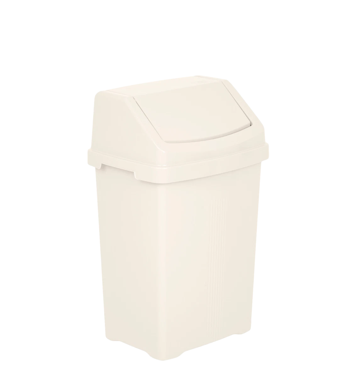 25/50L Plastic Swing Top Dust Bin Waste Rubbish Trash Can Home Kitchen Office