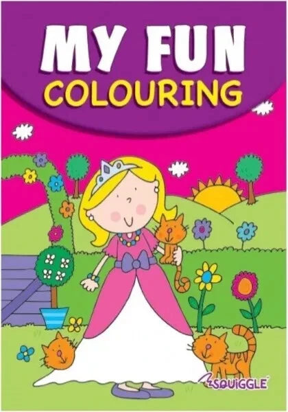 2pk A5 Colouring Book for Girls Boys Travel Size Childrens Books Fun Activity