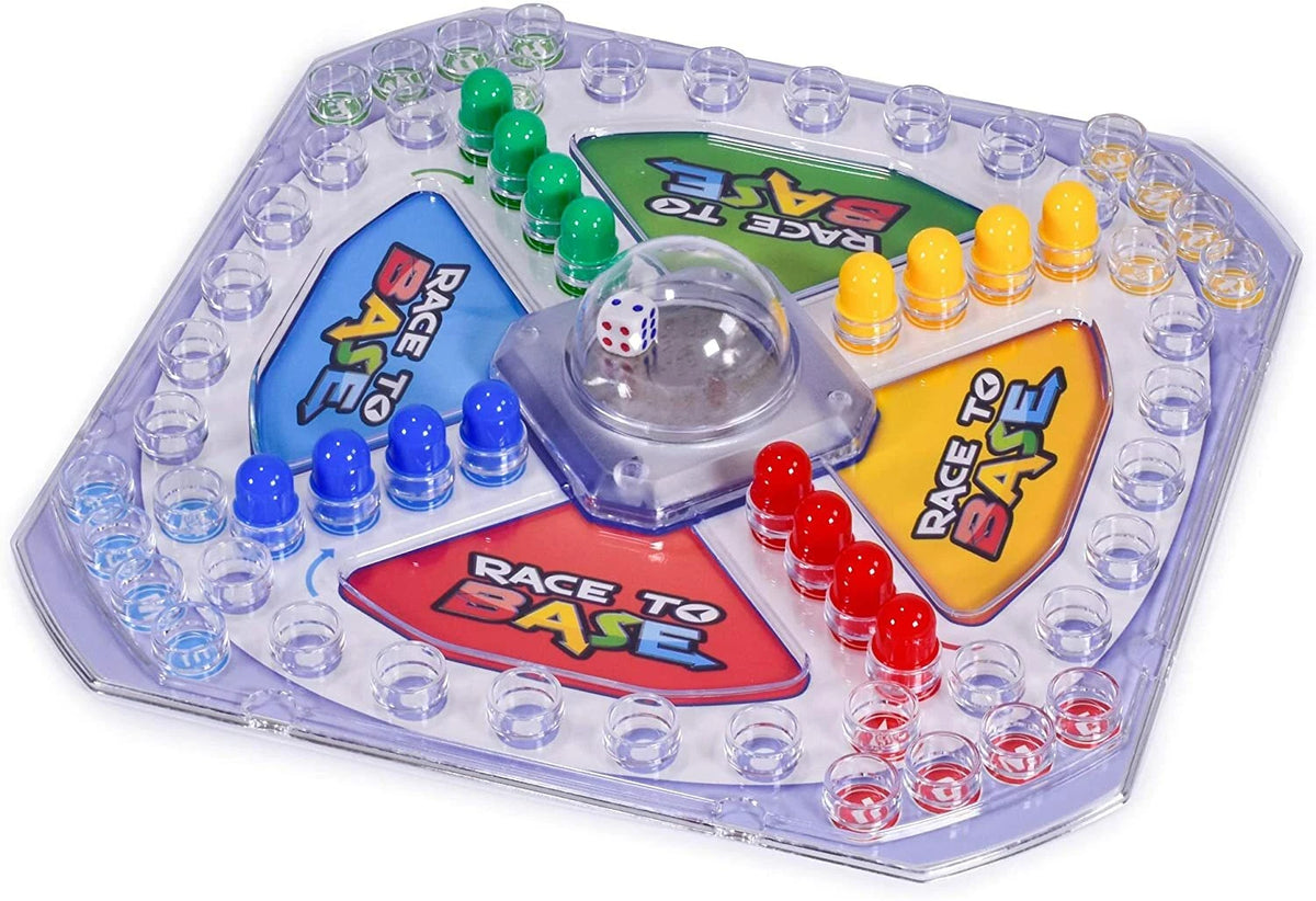 Race To Base Board Game Classic Dice Strategy Fun Family Children Kids Adults