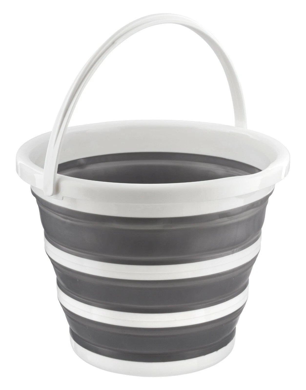 10L Collapsible Bucket Foldable Silicone Camping Hiking Fishing Water Pail