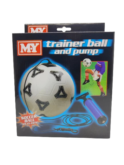 MY Kick Ball Football Trainer Elasticated Soccer Ball Solo Training Practice Set