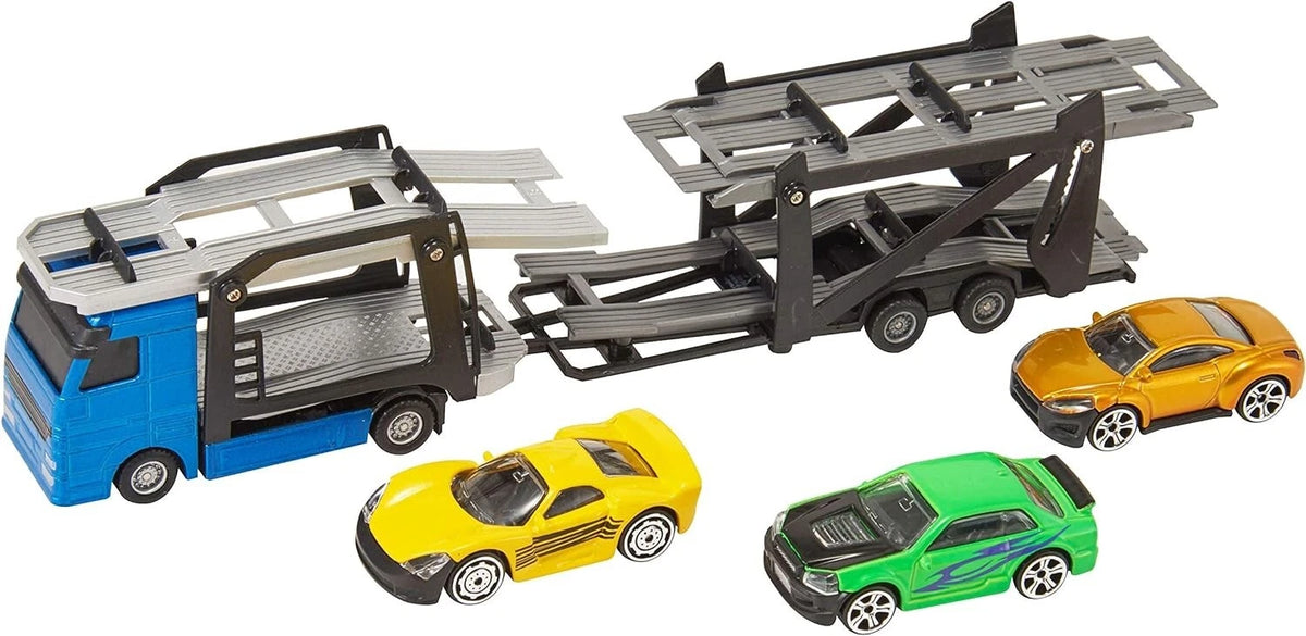 Teamsterz Car Transporter Truck Vehicle Toy DieCast Playset Boys Kids Gift 3+