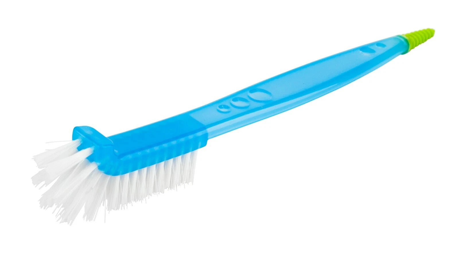 Long Handle Baby Bottle Brush Nylon Bristles 2 in 1 Curve Head Washing Up Clean