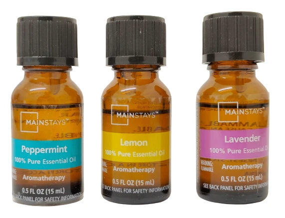 Essential Oil Set 3 Pack 100% Pure Aromatherapy Diffuser Fragrance Oils 15ml