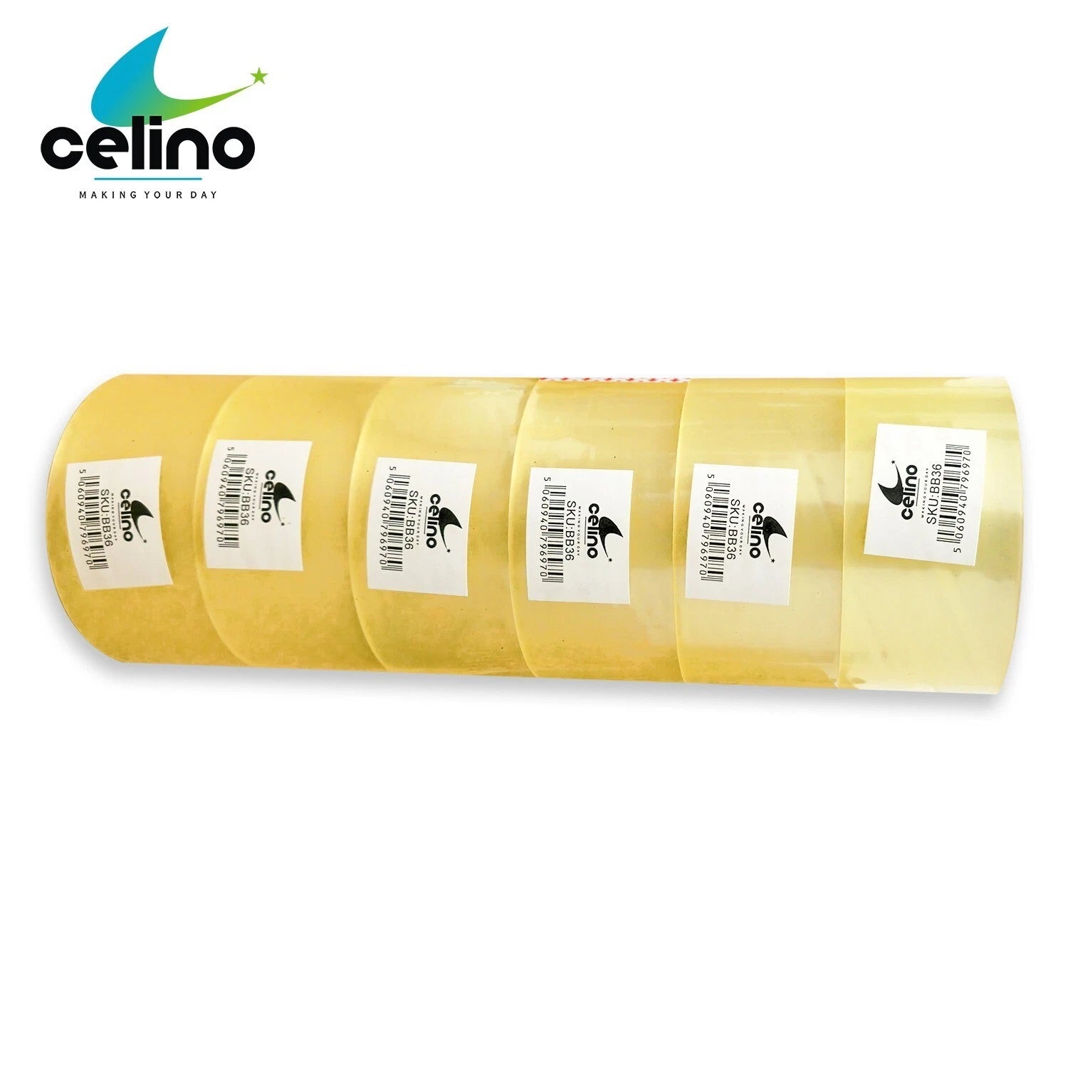 Clear Packing Tape 48mm x 66m Strong Parcel Packaging Adhesive Seal Bulk Buy