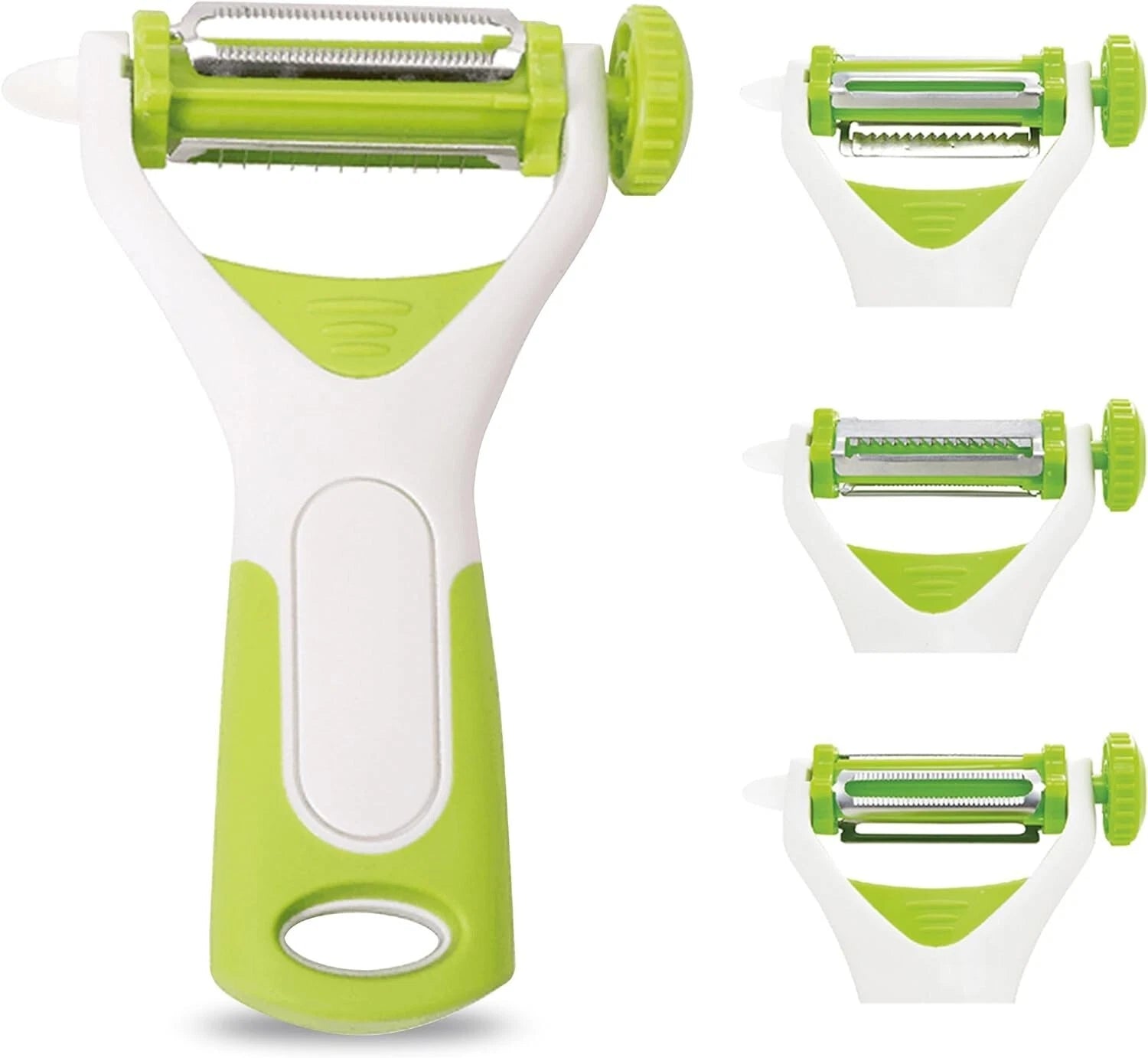 3-in-1 Potato & Vegetable Peeler – Fruit Cutter, Julienne Slicer & Kitchen Gadget Tool