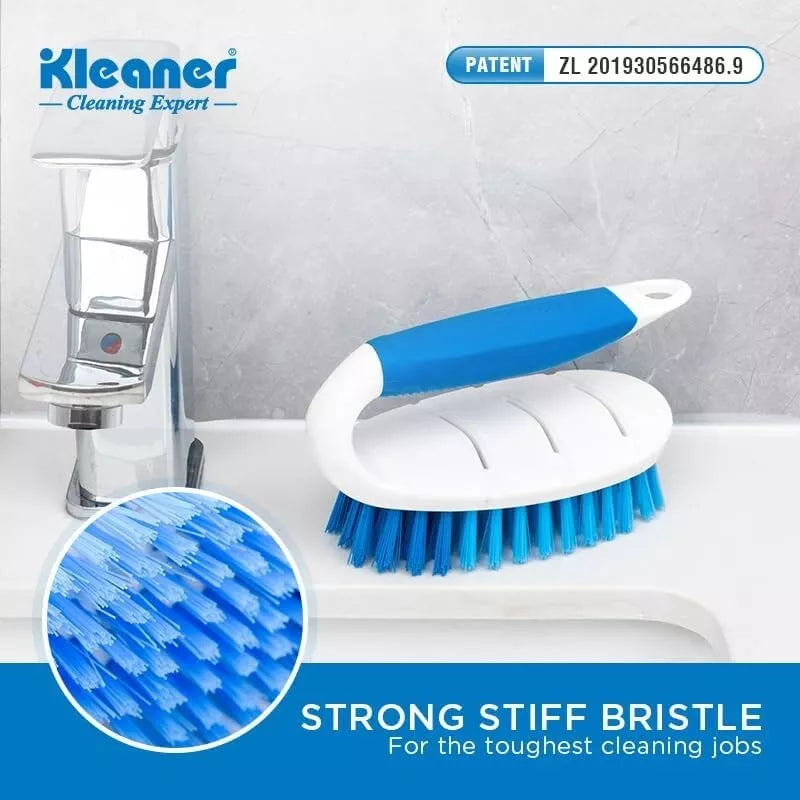 Pack of 2 Cleaning Brush for Bathroom Floor Sink Comfortable Grip Heavy Duty